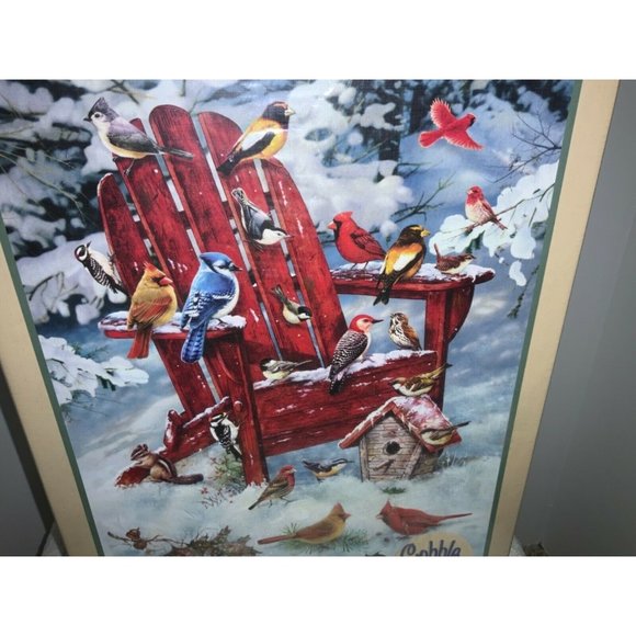 Cobble Hill 1000 piece Puzzle ADIRONDACK BIRDS- Unopened - Picture 2 of 6